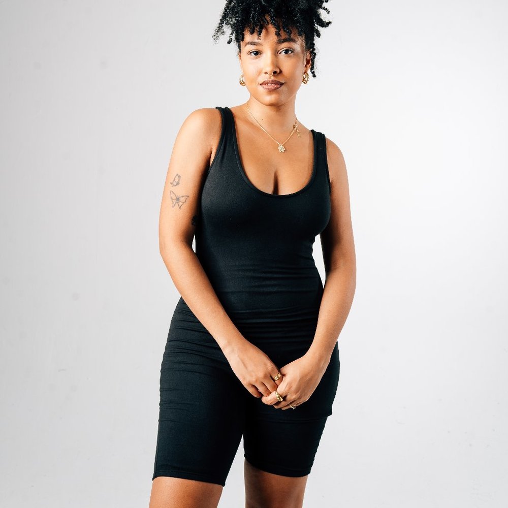 Everyday Romper - BLACK